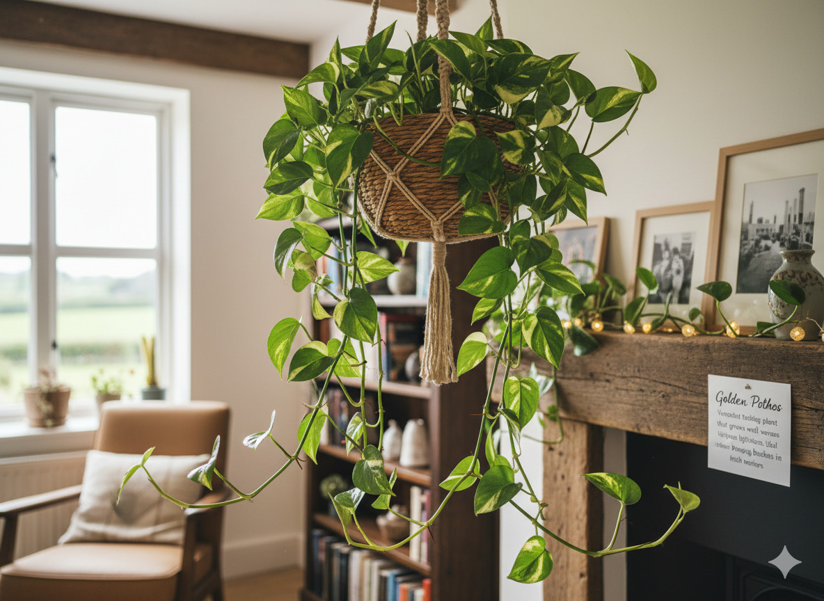 Golden Pothos trailing plant